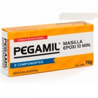 PEGAMIL MASILLA EPOXI 10 minutos  70g estuche
