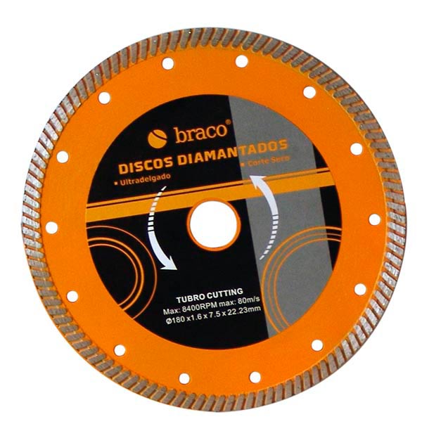 Disco de Diamante para Materiales de Construcción RUNNER - 125 x 22,23 x 7  mm - Diamwood
