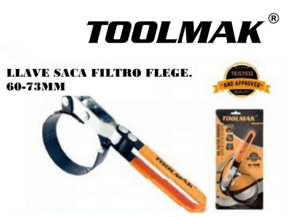 LLAVE SACA FILTRO FLEJE 60-73 mm*