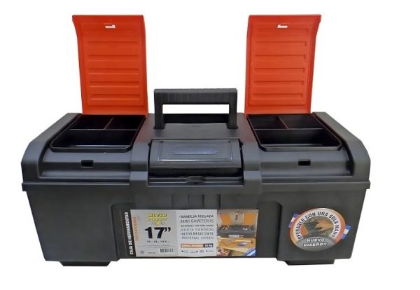 CAJA DE 17 (43x18x18.5cm) REFORZADA BAND y ORG/DOB TRA/"