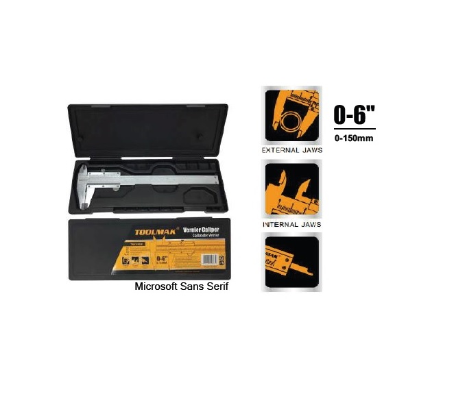 CALIBRE METALICO 150mm C/ESTUCHE*