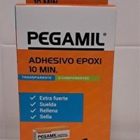 PEGAMIL EPOXI 10 min TRANSPARENTE 14ml estuche (cajita x 10)
