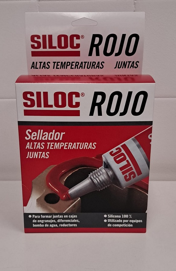 SILOC ROJO 25g estuche (cajita x 10)