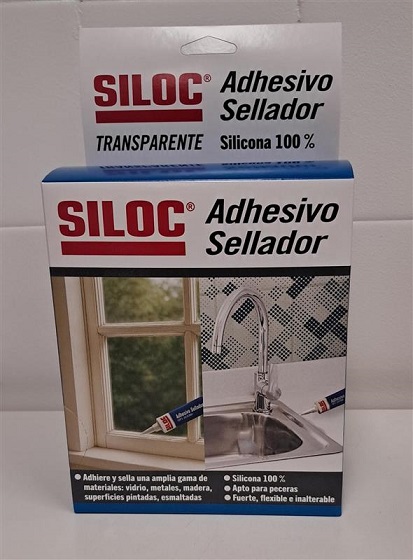 SILOC TRANSPARENTE 25g estuche (cajita x 12 )